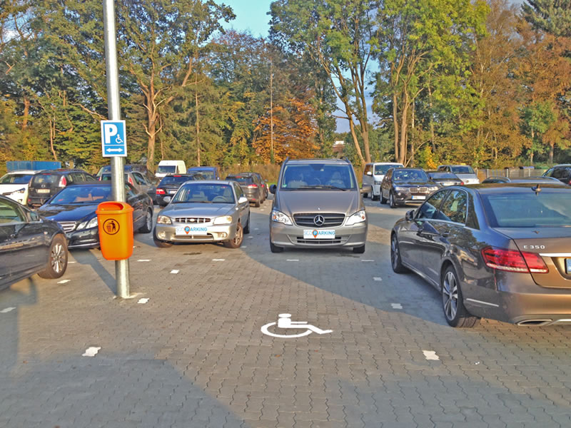 Parkplätze am Hamburger Flughafen, 100% ohne Schlüsselabgabe! 